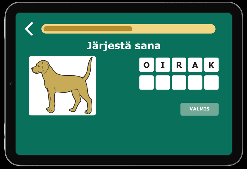 Sanapolku project screenshot